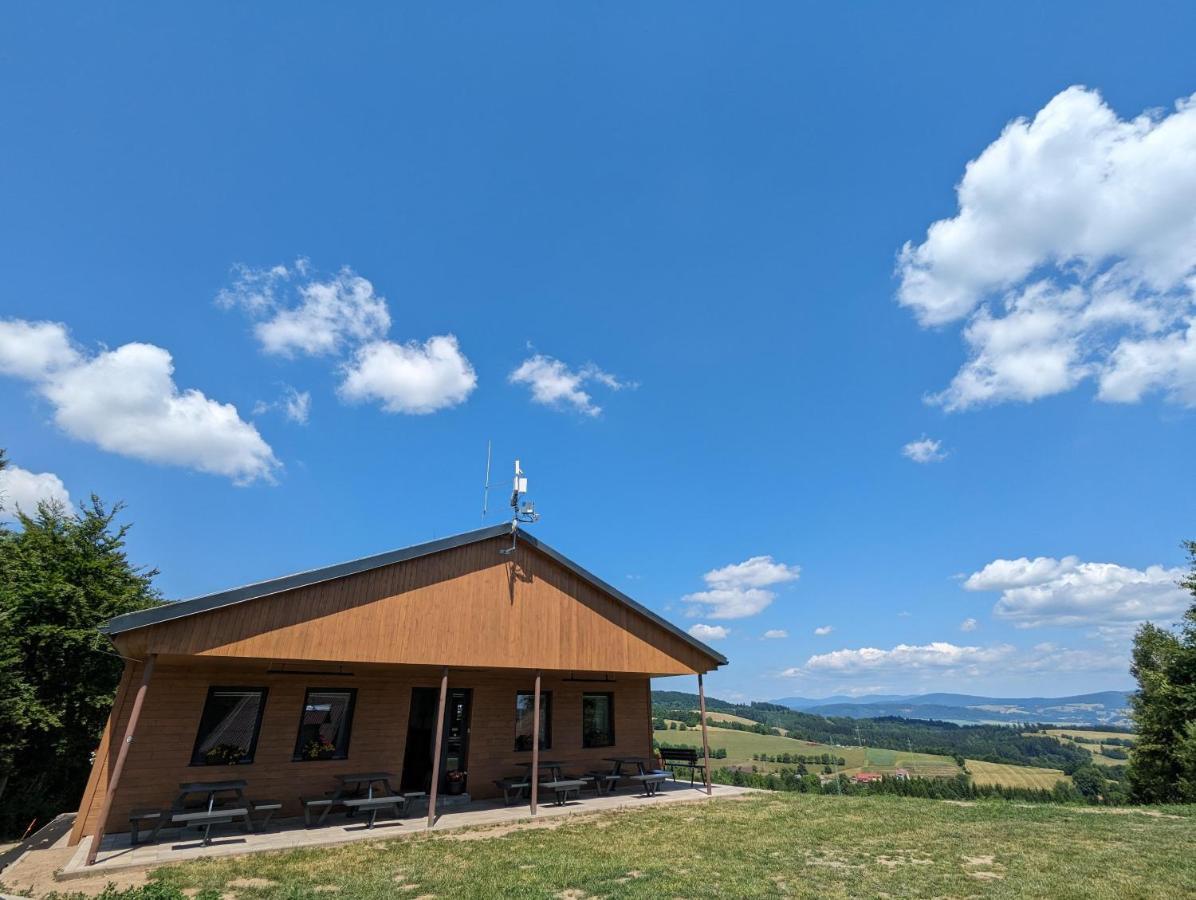 Restaurace A Penzion Gansberg Hotel Cotkytle Exterior photo